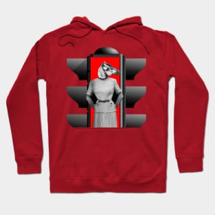 horse face woman Hoodie